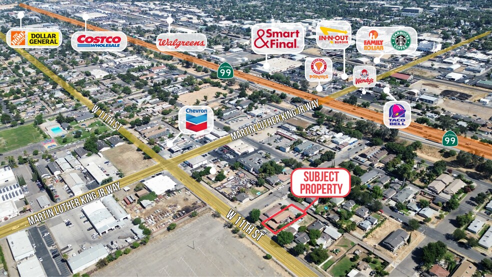 149-163 W 11th St, Merced, CA à vendre - Autre – Image 2 sur 25
