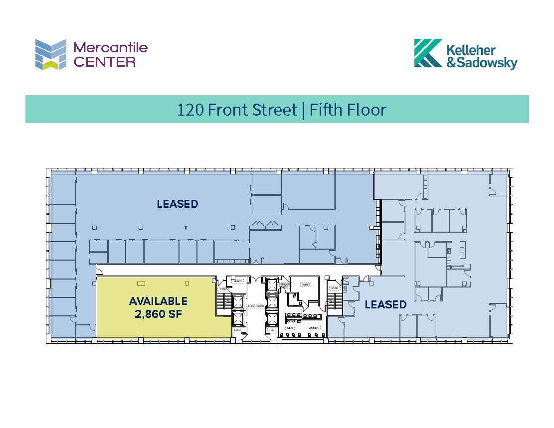 100 Front St, Worcester, MA à louer Plan d’étage– Image 1 sur 1