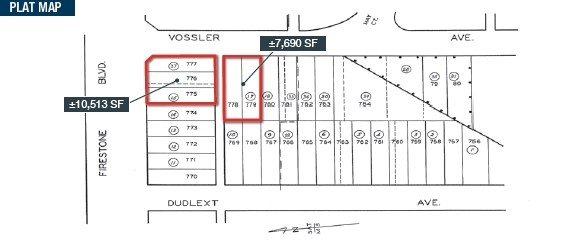4816-4820 Firestone Blvd, South Gate, CA à louer - Plan cadastral – Image 2 sur 2