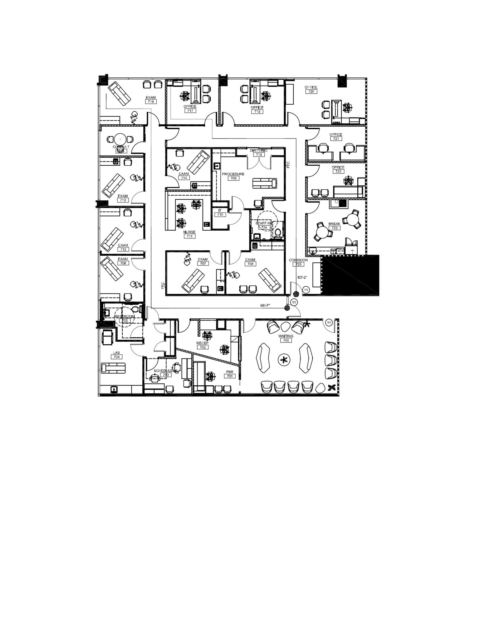 7777 Forest Ln, Dallas, TX à louer Plan de site– Image 1 sur 1