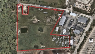 Plus de détails pour 7018 Roach Rd, Humble, TX - Terrain à louer