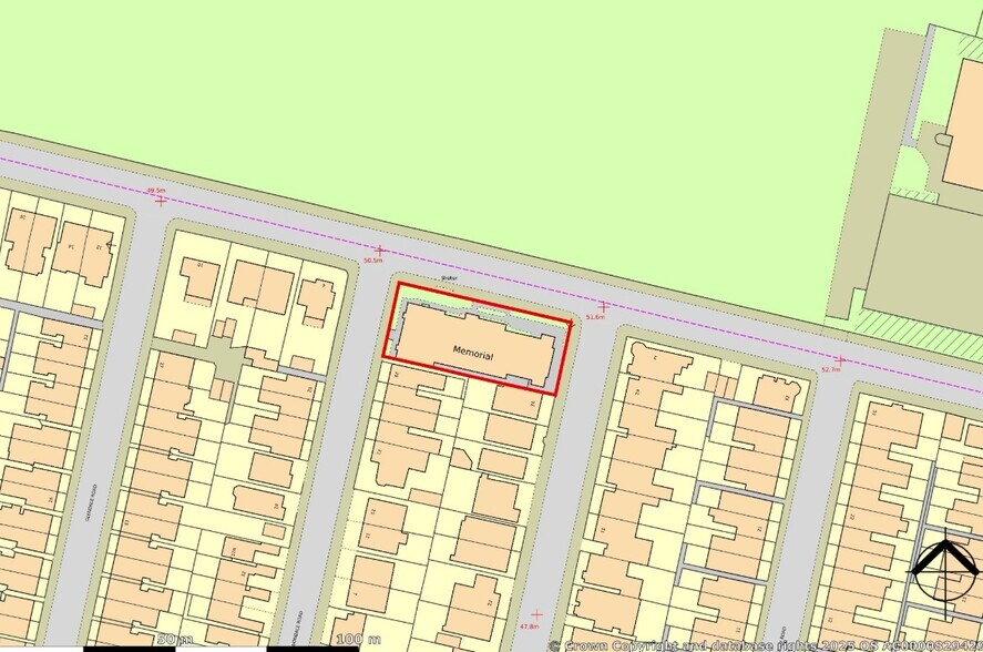 36 Montefiore Rd, Hove à vendre - Carte Goad – Image 2 sur 6