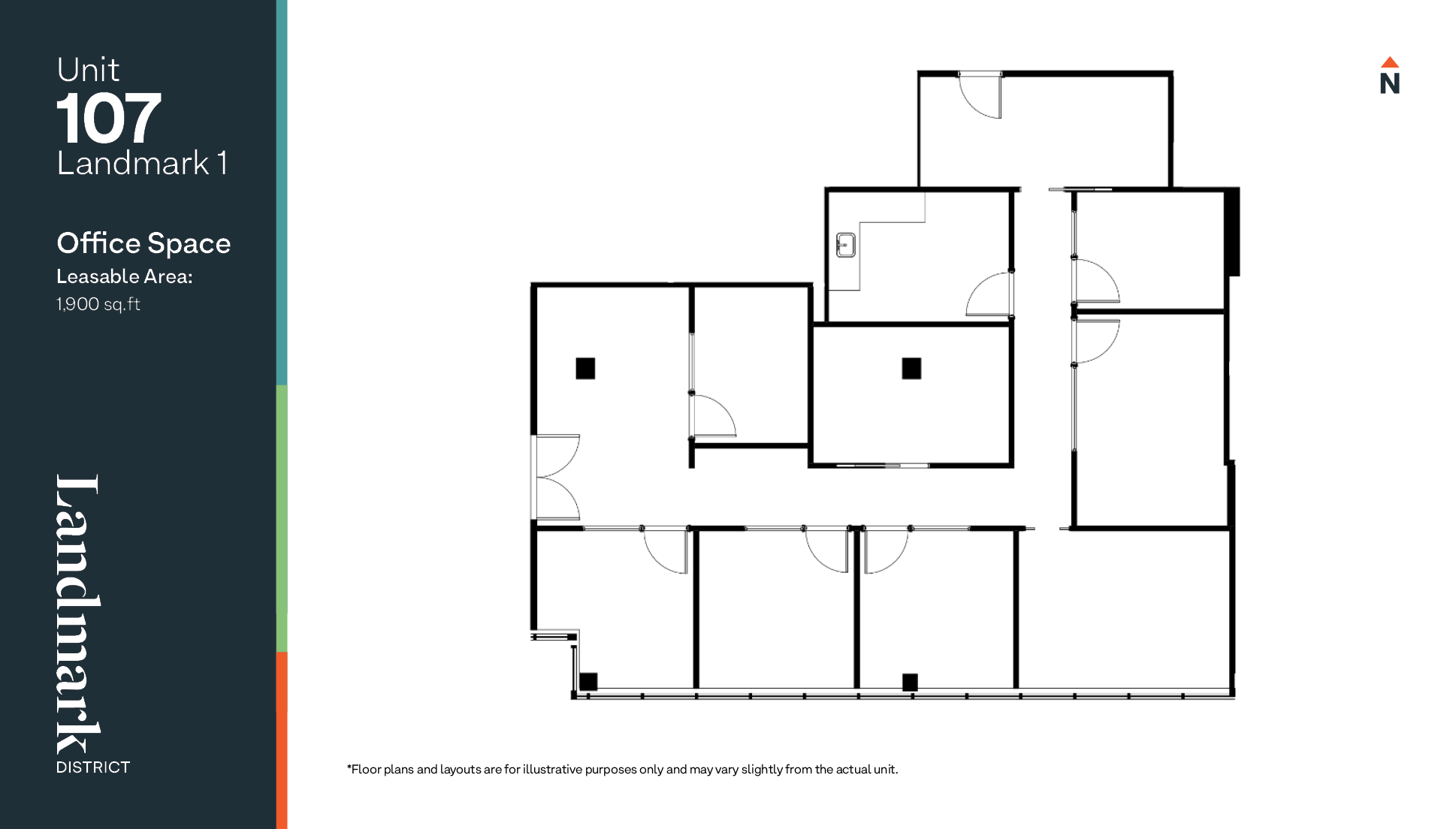 1700 Dickson Av, Kelowna, BC à louer Plan d’étage– Image 1 sur 1
