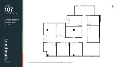 1700 Dickson Av, Kelowna, BC à louer Plan d’étage– Image 1 sur 1