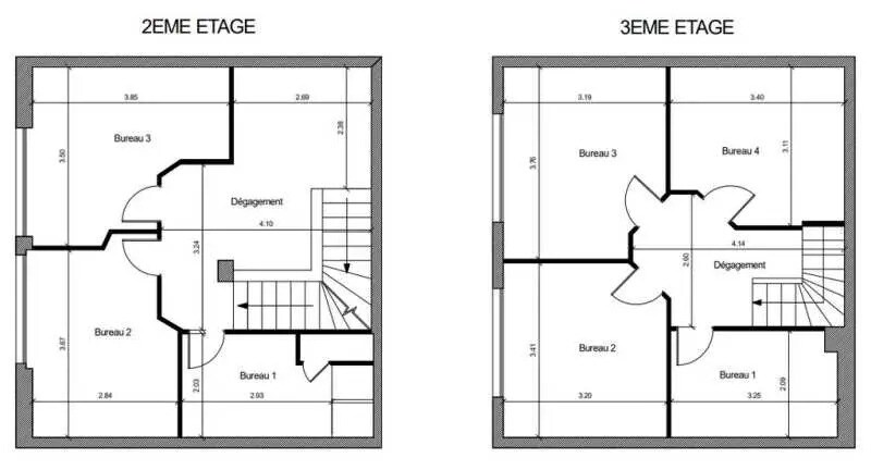 Paris, PAR 75015 - Lot Bureaux -  - Plan d’étage - Image 1 of 10