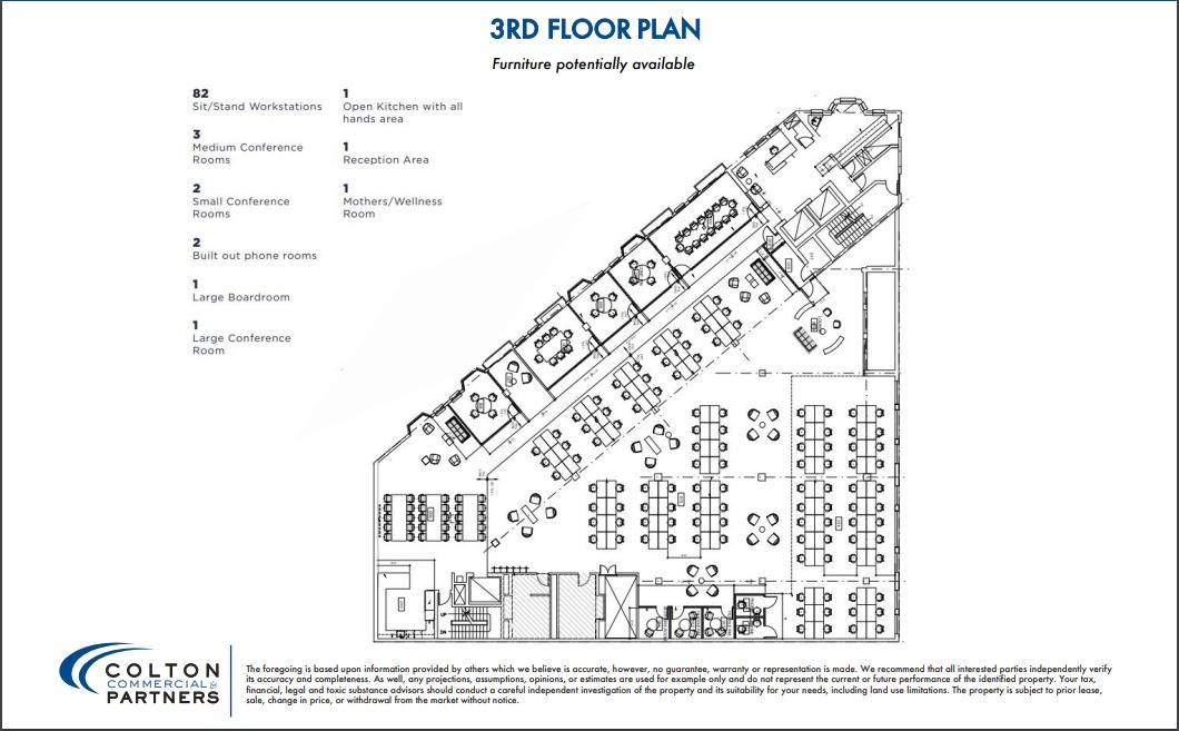 170 Columbus Ave, San Francisco, CA à louer Plan d’étage– Image 1 sur 1