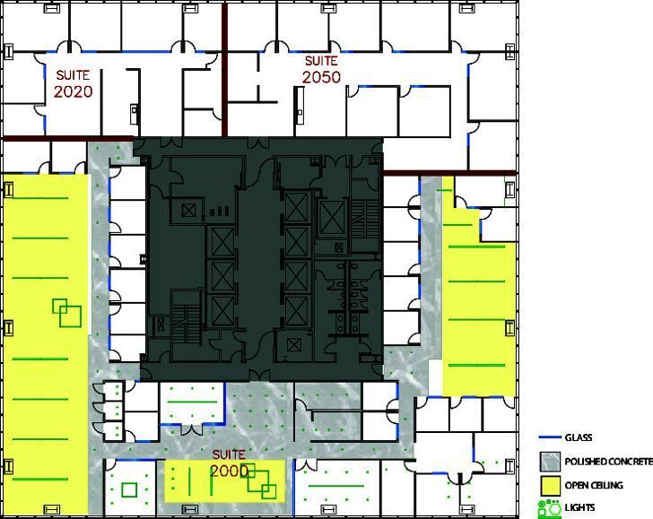 200 Spectrum Center Dr, Irvine, CA à louer Plan d’étage– Image 1 sur 1