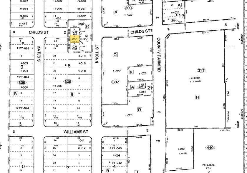 400 Knoll St, Wheaton, IL à louer - Plan cadastral – Image 2 sur 11
