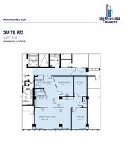 4340 East-West Hwy, Bethesda, MD à louer Plan d’étage– Image 1 sur 1