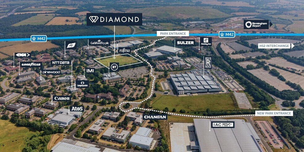 Solihull Pky, Birmingham à louer - Photo de l’immeuble – Image 2 sur 3