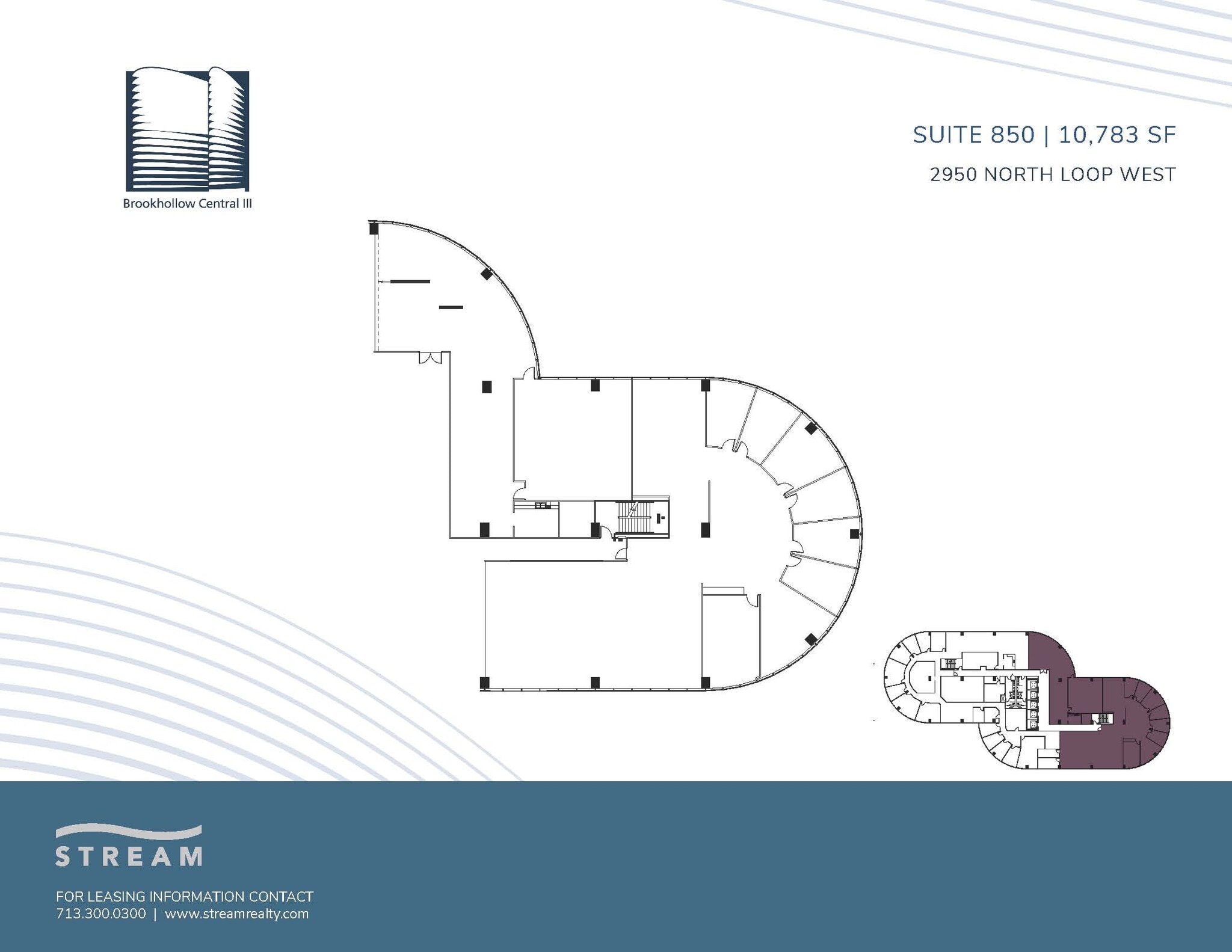 2950 N Loop Fwy W, Houston, TX à louer Plan d’étage– Image 1 sur 1