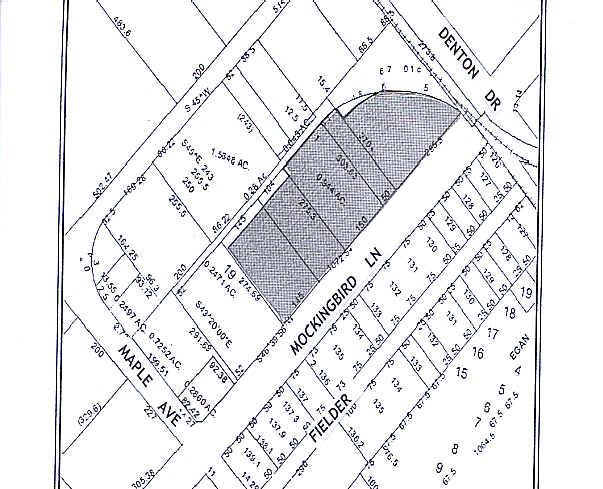 2703 W Mockingbird Ln, Dallas, TX à louer - Plan cadastral – Image 2 sur 4