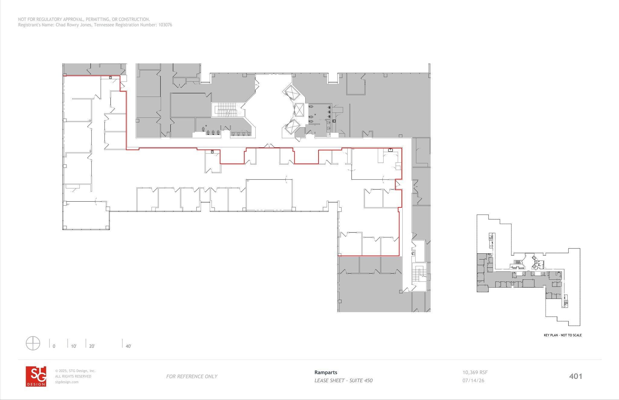 155 Franklin Rd, Brentwood, TN à louer Plan de site– Image 1 sur 1