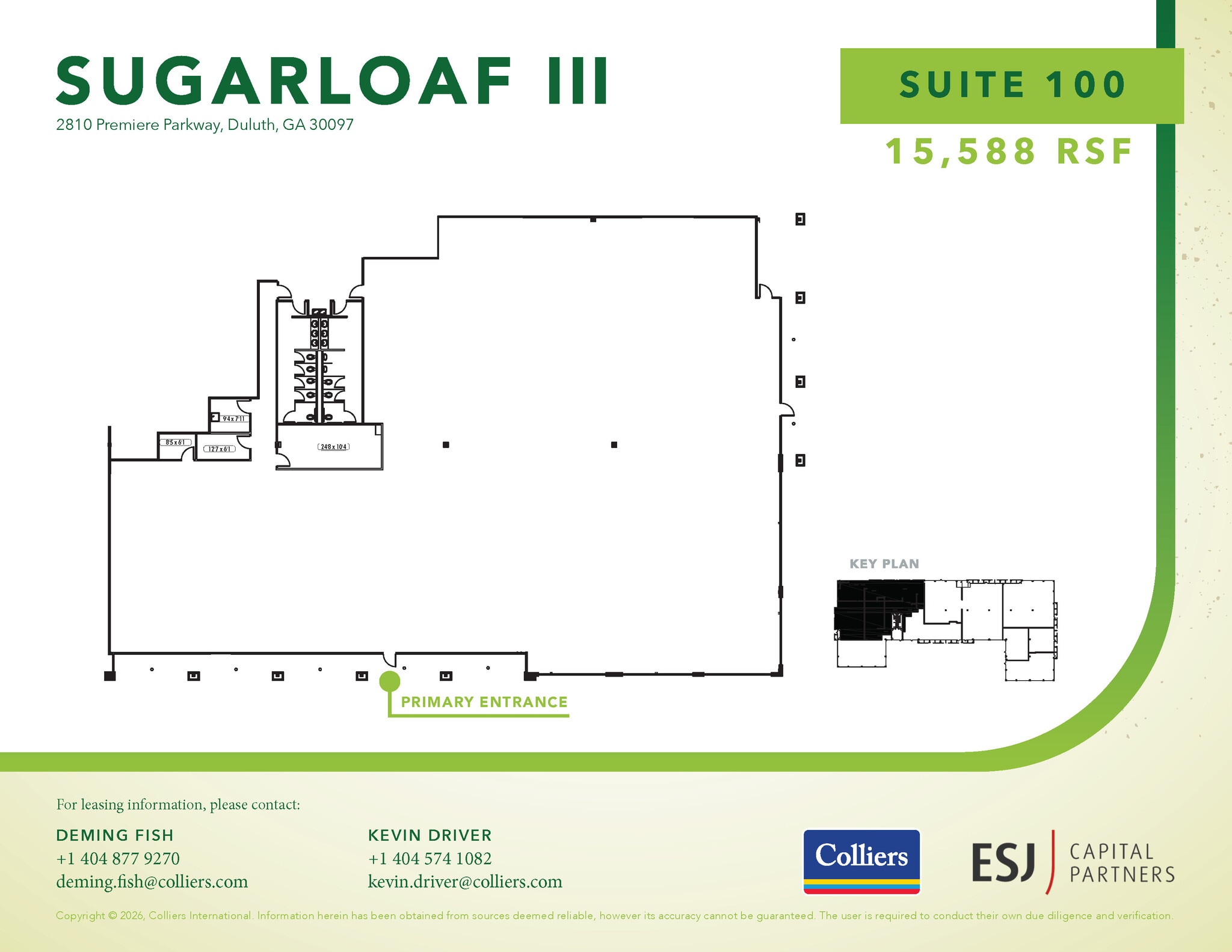 6700 Sugarloaf Pky, Duluth, GA à louer Plan d’étage– Image 1 sur 1