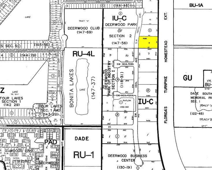 13901 SW 119th Ave, Miami, FL à louer - Plan cadastral – Image 2 sur 8