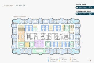 550 W C St, San Diego, CA à louer Plan d’étage– Image 1 sur 1