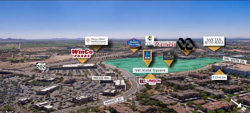SEC Pecos Rd & Val Vista Dr, Gilbert, AZ à louer - Photo de l’immeuble – Image 2 sur 8