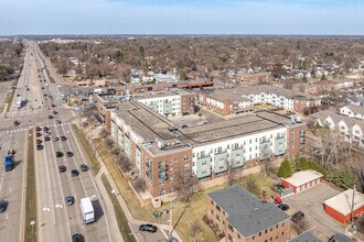 1550 Larpenteur Ave W, Falcon Heights, MN - Vue aérienne  vue de carte