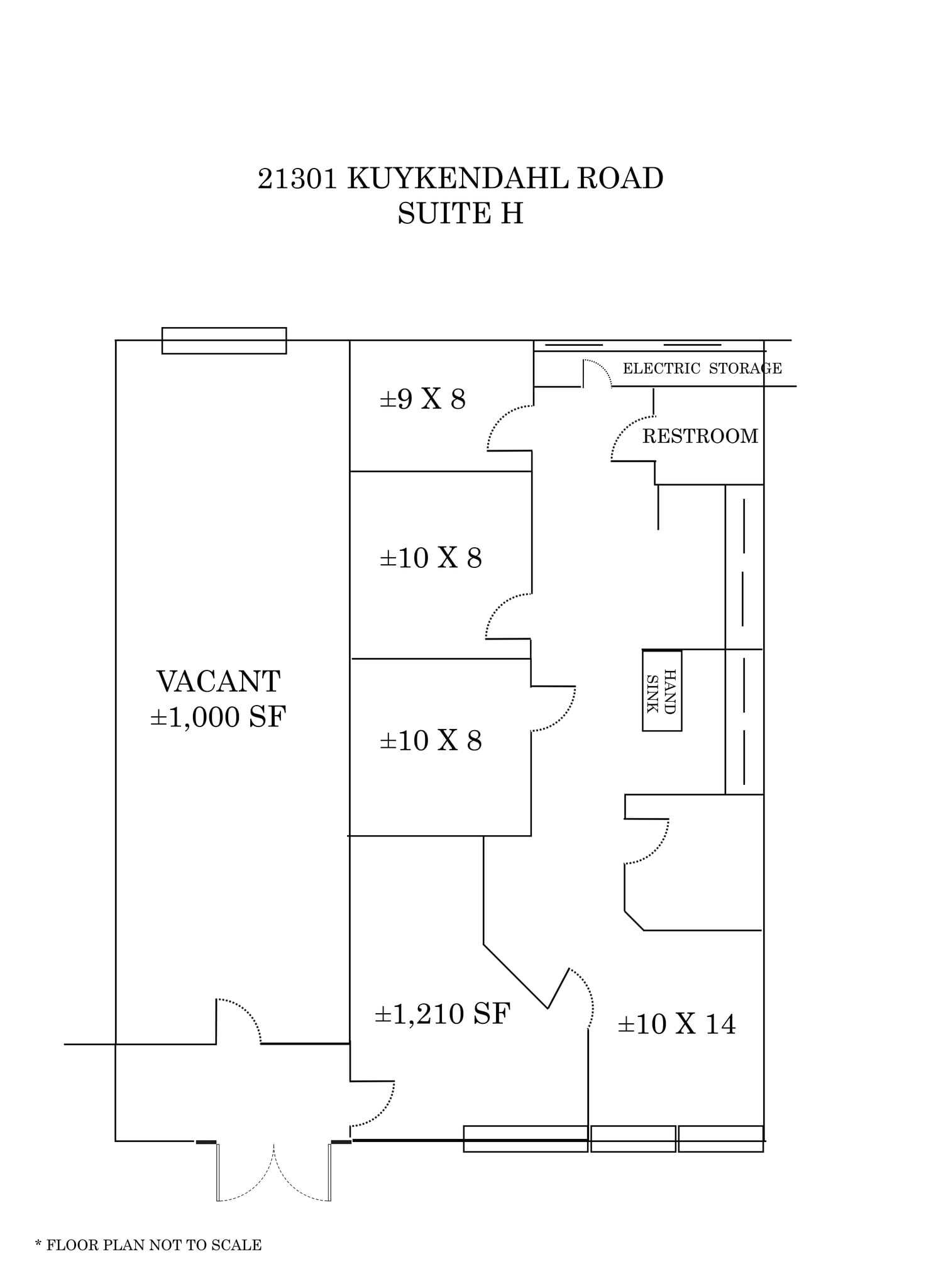 21301 Kuykendahl Rd, Spring, TX à louer Plan de site– Image 1 sur 1