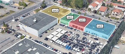 Vénissieux, RHO - Vue aérienne  vue de carte - Image1