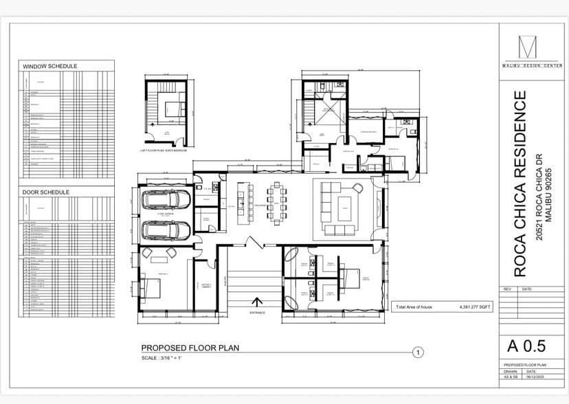 20521 Roca Chica Dr, Malibu, CA à vendre - Plan d’étage – Image 2 sur 14