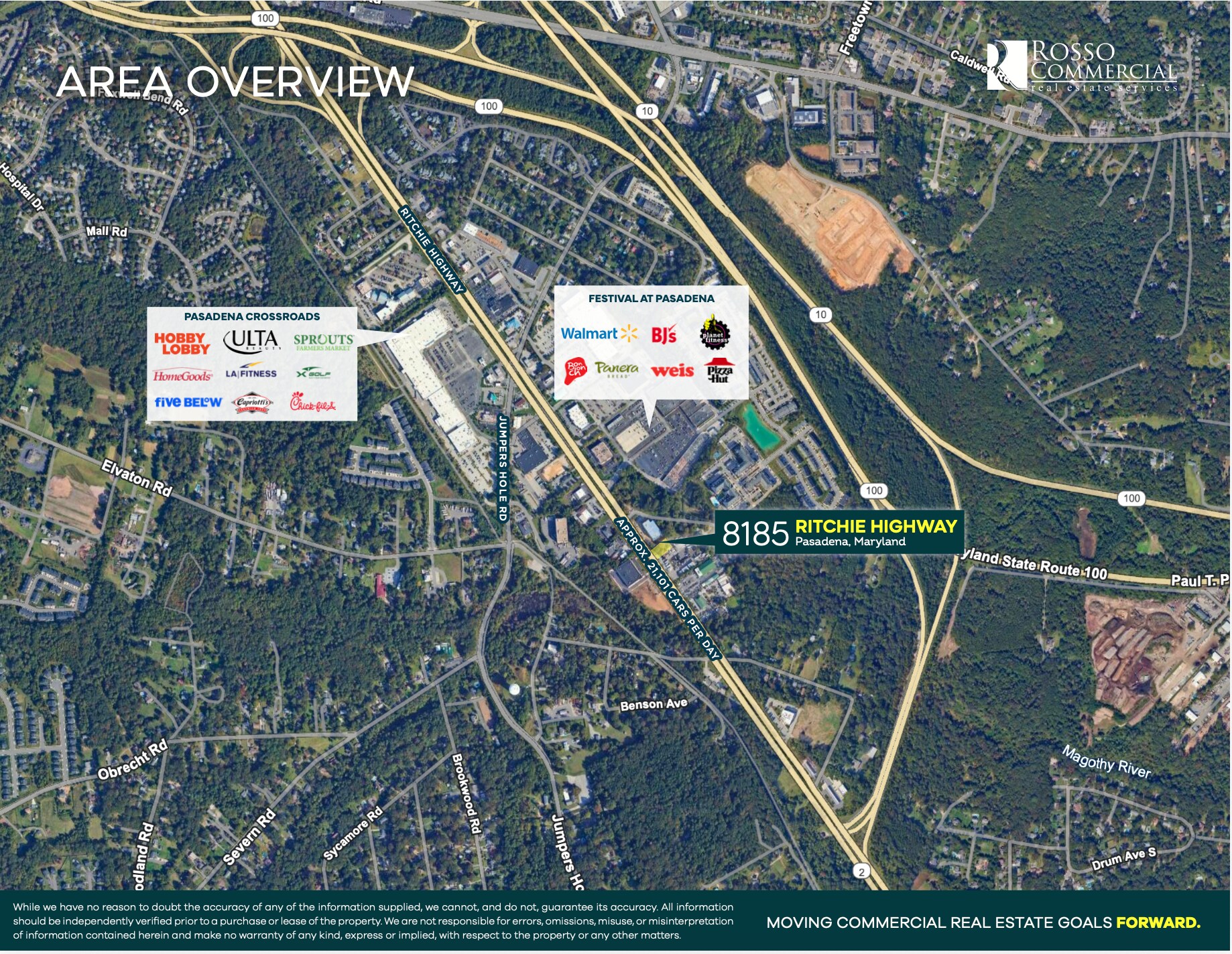 8185 Ritchie Hwy, Pasadena, MD à louer Photo de l’immeuble– Image 1 sur 9