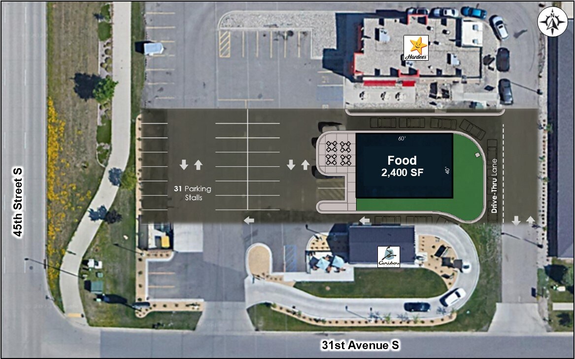 45th, Fargo, ND à louer Plan de site– Image 1 sur 5