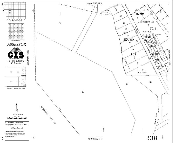 6645 Camden Blvd, Fountain, CO à vendre - Plan cadastral – Image 3 sur 3
