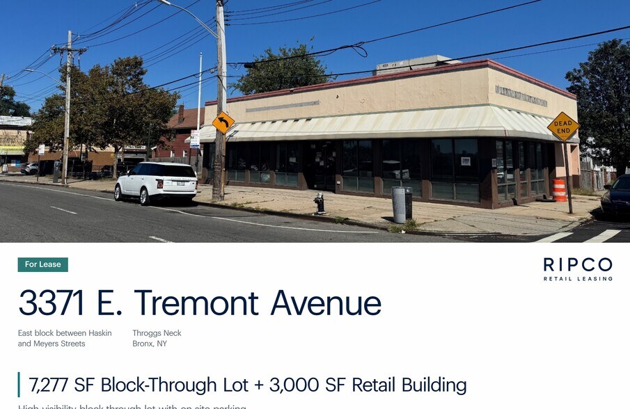 3371 E Tremont Ave, Bronx, NY à louer - Photo de l’immeuble – Image 1 sur 4