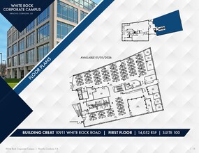 10860 Gold Center Dr, Rancho Cordova, CA à louer Plan d’étage– Image 1 sur 1