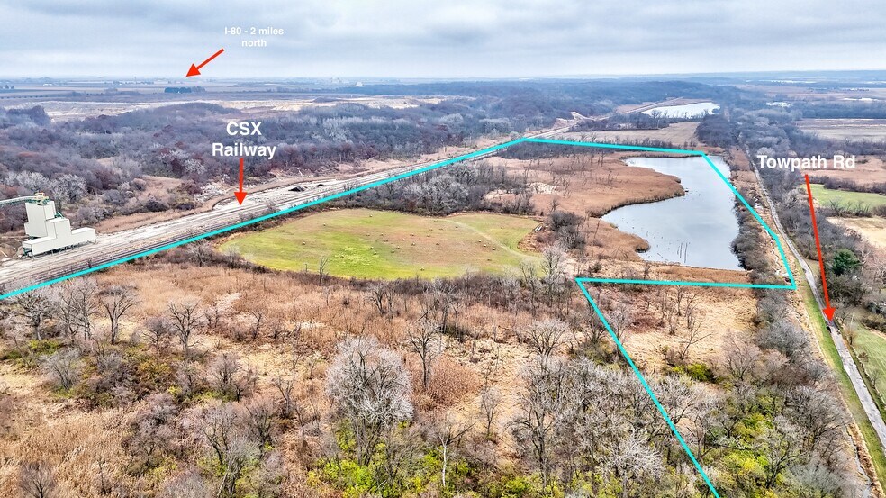0 Towpath rd, North Utica, IL à vendre - Aérien – Image 2 sur 8