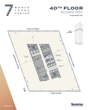 7 World Trade Center, New York, NY à louer Plan d’étage– Image 1 sur 4