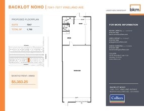 7059-7077 1/2 Vineland Ave, North Hollywood, CA à louer Photo intérieure– Image 1 sur 1