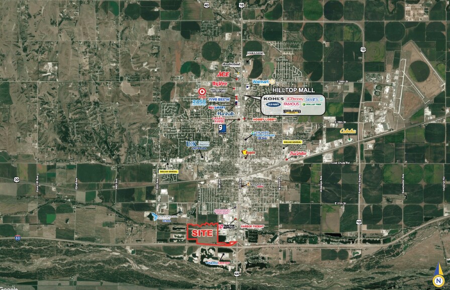 10th Ave & Talmadge, Kearney, NE à louer - Aérien – Image 2 sur 5