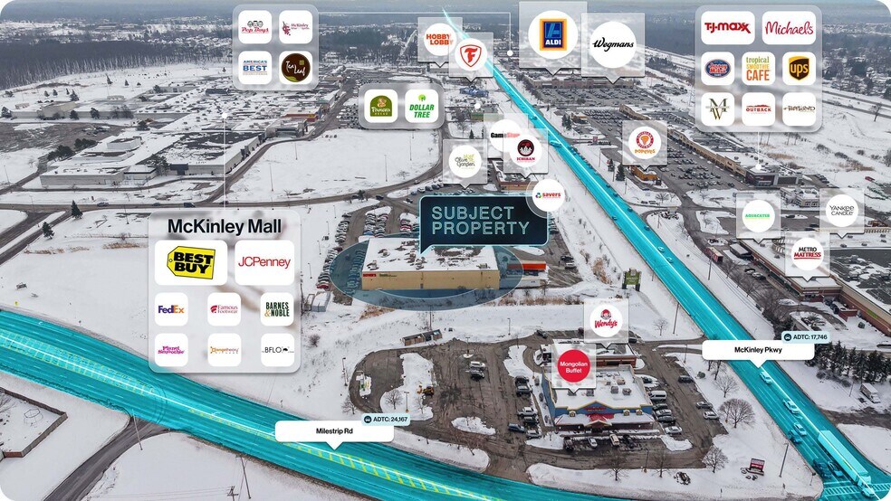 3701 McKinley Pky, Buffalo, NY à vendre - Aérien – Image 2 sur 2