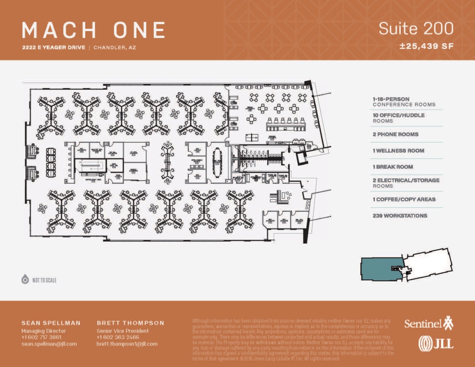2222 E Yeager Dr, Chandler, AZ à louer Plan d’étage– Image 1 sur 1