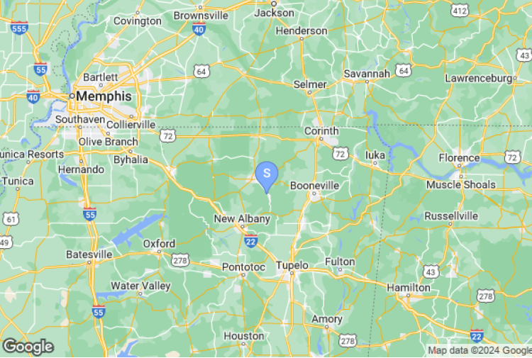 471 County Road 740, Dumas, MS à louer Carte– Image 1 sur 1