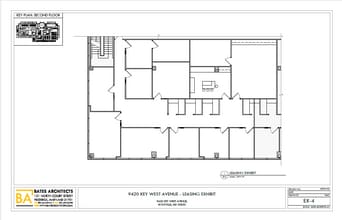9420 Key West Ave, Rockville, MD à louer Plan d’étage– Image 1 sur 1