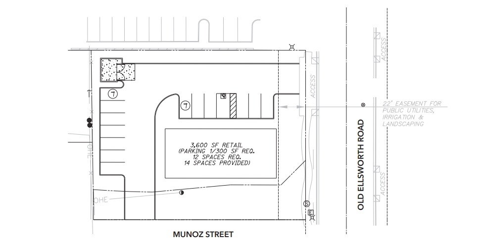 Ocotillo & Ellsworth, Queen Creek, AZ à vendre - Plan de site – Image 2 sur 3
