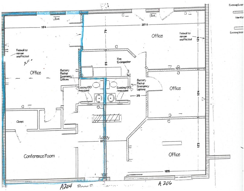 501 Goodlette Rd N, Naples, FL à louer Plan d’étage– Image 1 sur 1