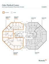 400 Cresson Blvd, Phoenixville, PA à louer Plan d’étage– Image 1 sur 5