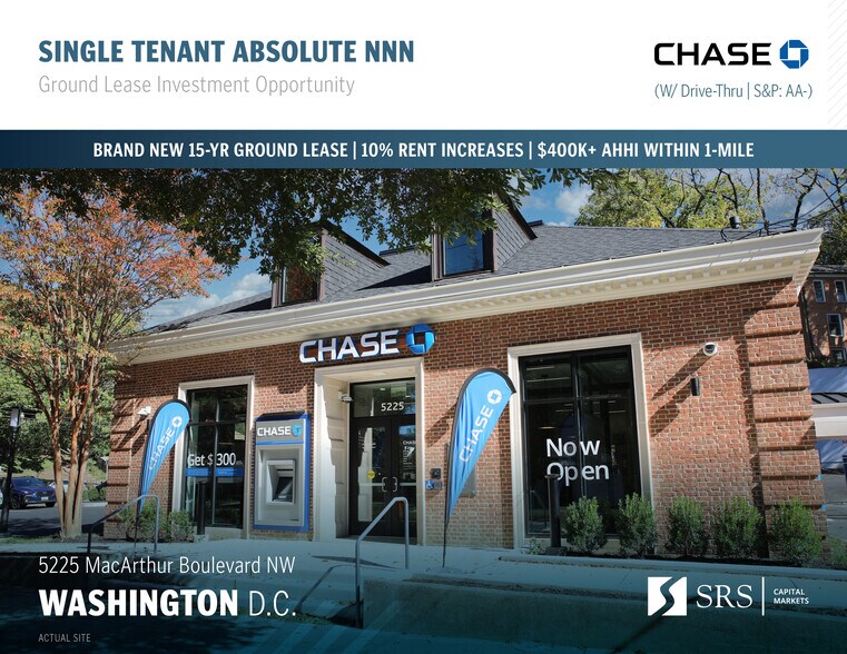 5225 MacArthur NW blvd, Washington, DC à vendre - Photo principale – Image 1 sur 6