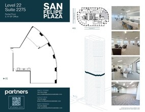 5847 San Felipe St, Houston, TX à louer Plan d’étage– Image 2 sur 2