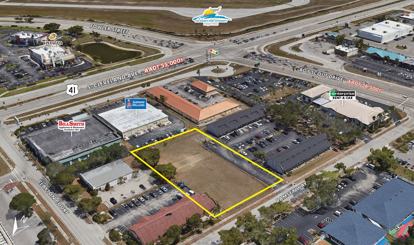 5225 Ramsey Way, Fort Myers, FL à vendre Aérien– Image 1 sur 8