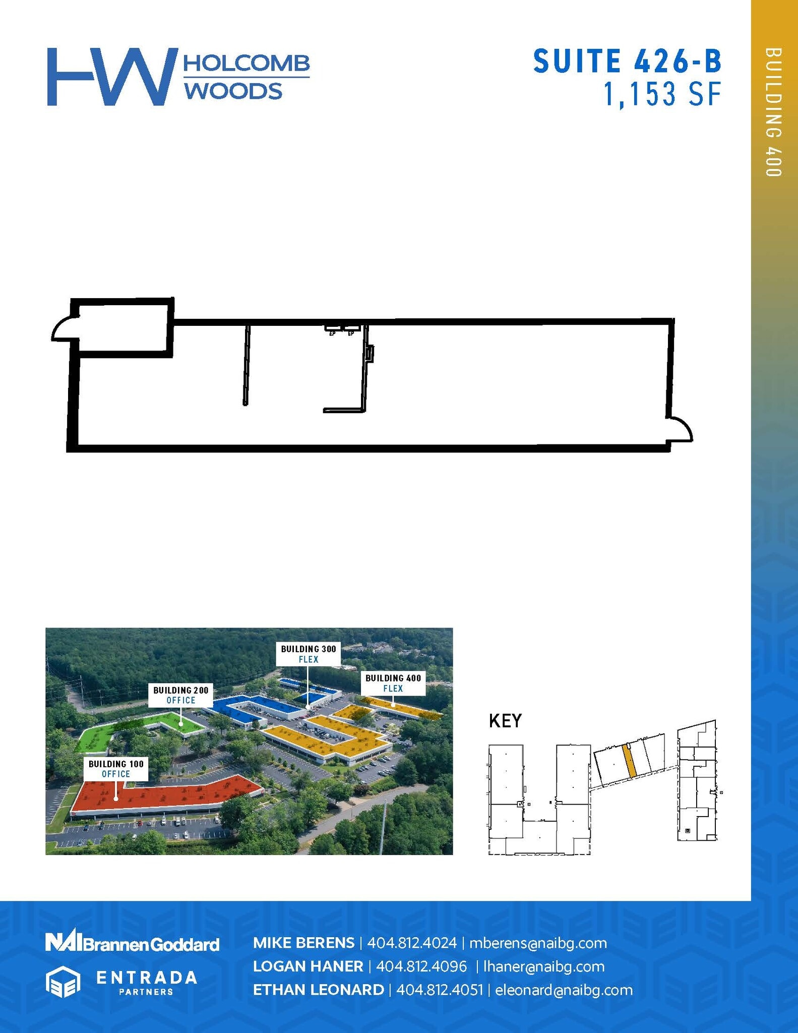 1000 Holcomb Woods Pky, Roswell, GA à louer Plan d’étage– Image 1 sur 1