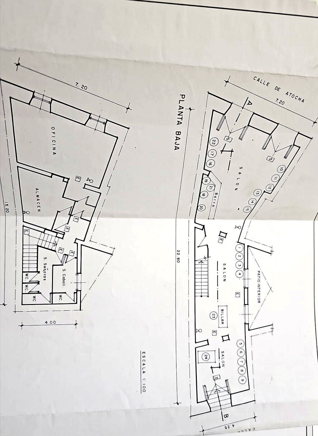 Local commercial dans Madrid, Madrid à louer Plan d’étage type– Image 1 sur 1
