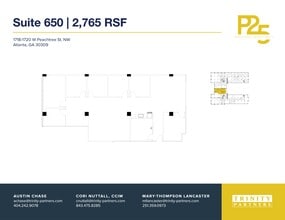 1718-1720 NW Peachtree St, Atlanta, GA à louer Plan de site– Image 1 sur 1