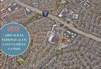 24892 Alicia Pkwy, Laguna Hills, CA - Vue aérienne vue de carte