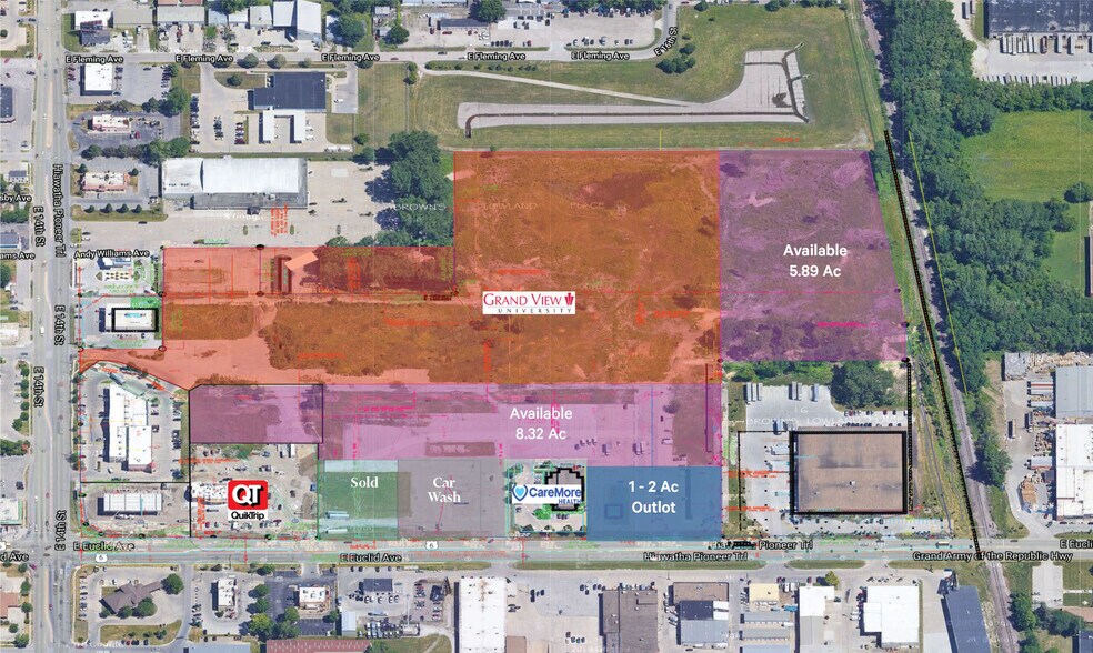 NE 14th Street & Euclid Ave, Des Moines, IA à vendre - Aérien – Image 3 sur 3