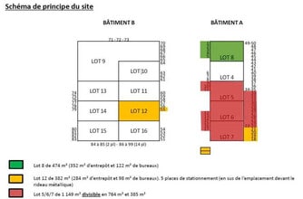 65 Avenue Georges Politzer, Trappes à louer Plan de site– Image 2 sur 4